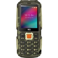 Кнопочный телефон BQ BQ-2410L Tank Power 4G (золотистый камуфляж) - Превью изображения №2 — Интернет-магазин Time-Shop