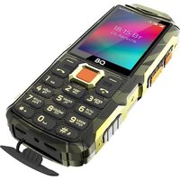 Кнопочный телефон BQ BQ-2410L Tank Power 4G (золотистый камуфляж) - Превью изображения №3 — Интернет-магазин Time-Shop