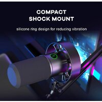 Проводной микрофон FIFINE K688 (черный) - Превью изображения №4 — Интернет-магазин Time-Shop