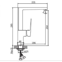 Смеситель AV Engineering AVWMT4-A923-618 - Превью изображения №2 — Интернет-магазин Time-Shop