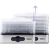 Сушилка для овощей и фруктов Kitfort KT-1914 - Превью изображения №3 — Интернет-магазин Time-Shop