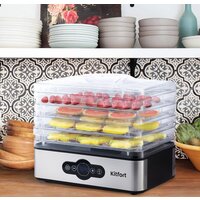 Сушилка для овощей и фруктов Kitfort KT-1914 - Превью изображения №7 — Интернет-магазин Time-Shop