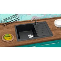 Кухонная мойка Berge BR-7602 + Like F8007122 (черный) - Превью изображения №21 — Интернет-магазин Time-Shop