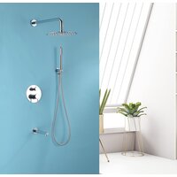 Душевая система  Abber Emotion AF8817 (хром) - Превью изображения №2 — Интернет-магазин Time-Shop