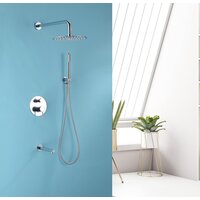 Душевая система  Abber Emotion AF8817 (хром) - Превью изображения №2 — Интернет-магазин Time-Shop