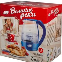 Электрический чайник Великие Реки Дон-1 (синий) - Превью изображения №8 — Интернет-магазин Time-Shop
