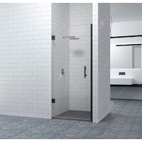 Душевая дверь RGW HO-011B 70 (черный/прозрачное стекло) - Превью изображения №3 — Интернет-магазин Time-Shop