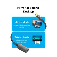 Конвертер Vention CRGBC USB Type-C - DisplayPort (0.25 м, черный) - Превью изображения №4 — Интернет-магазин Time-Shop