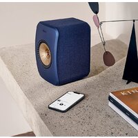 Полочная акустика KEF LSX II (синий) - Превью изображения №9 — Интернет-магазин Time-Shop