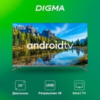 Телевизор Digma DM-LED55UBB41 - Превью изображения №3 — Интернет-магазин Time-Shop