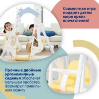 Подвесные качели Haenim Toy Жираф-Жираф DS-710 - Превью изображения №5 — Интернет-магазин Time-Shop