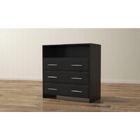 Комод PROxSON Varna 90x40x90 (черный tm-6) - Превью изображения №2 — Интернет-магазин Time-Shop