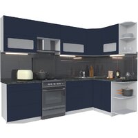 Интерлиния Мила Матте 1.5x2.7 Б правая (индиго/индиго глянец/кастилло темный)