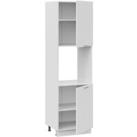 Шкаф напольный Трия Габриэлла 1П6 (белый/сноу) - Превью изображения №2 — Интернет-магазин Time-Shop