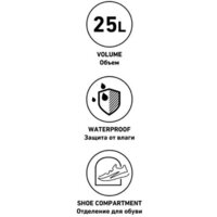 Спортивная сумка Jogel Division Small Bag JD4BA0221.Z4 (темно-синий) - Превью изображения №8 — Интернет-магазин Time-Shop