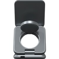 Беспроводное зарядное Magssory Fold Pro 3 в 1 WCH063 (темно-серый) - Превью изображения №3 — Интернет-магазин Time-Shop