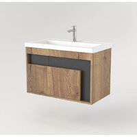  Дабер Тумба под умывальник 016 Тобага/Эридан 80 Т16.8Т.0.22 (дуб галифакс/серый) - Превью изображения №3 — Интернет-магазин Time-Shop