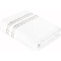 Набор полотенец Verossa МХ50 Reticolo 08 НПК044 752382 (белый) - Превью изображения №4 — Интернет-магазин Time-Shop