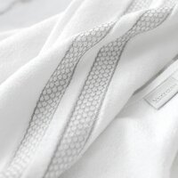 Набор полотенец Verossa МХ50 Reticolo 08 НПК044 752382 (белый) - Превью изображения №5 — Интернет-магазин Time-Shop