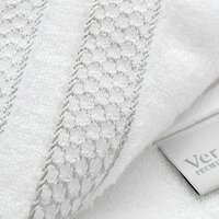 Набор полотенец Verossa МХ50 Reticolo 08 НПК044 752382 (белый) - Превью изображения №6 — Интернет-магазин Time-Shop