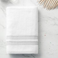 Набор полотенец Verossa МХ50 Reticolo 08 НПК044 752382 (белый) - Превью изображения №3 — Интернет-магазин Time-Shop