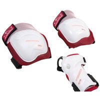 Hudora Biomechanisches Protektoren Set Comfort 83052 (M, Rosa)