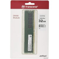 Оперативная память Transcend JetRam 32GB DDR4 PC4-25600 JM3200HLE-32G - Превью изображения №2 — Интернет-магазин Time-Shop