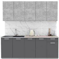 Интерлиния Мила Лайт 2.0 (бетон-антрацит-травертин)