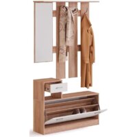 Империал Интер в прихожую (дуб сонома/белый)