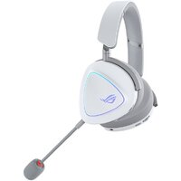 Наушники ASUS ROG Delta II Moonlight White - Превью изображения №3 — Интернет-магазин Time-Shop