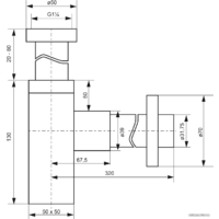 Сифон Deante NHC 032K - Превью изображения №2 — Интернет-магазин Time-Shop