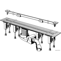 Трап/канал Viega Advantix Vario 704353 (с матовой вставкой SR1) - Превью изображения №3 — Интернет-магазин Time-Shop