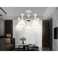 Люстра средней высоты Ambrella light Traditional TR3165/5 WH/BK - Превью изображения №7 — Интернет-магазин Time-Shop