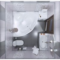 Ванна Triton Сабина 160x160 - Превью изображения №3 — Интернет-магазин Time-Shop