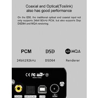 Цифро-аналоговый преобразователь Topping E50 (серебристый) - Превью изображения №10 — Интернет-магазин Time-Shop