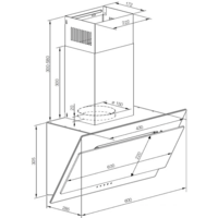 Кухонная вытяжка Graude DH 60.0 WE - Превью изображения №2 — Интернет-магазин Time-Shop