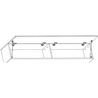 Полка НК-Мебель Point Тип-30 (черный/черный глянец) - Превью изображения №2 — Интернет-магазин Time-Shop