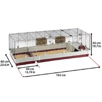 Клетка Ferplast Krolik 160 57072670 - Превью изображения №2 — Интернет-магазин Time-Shop