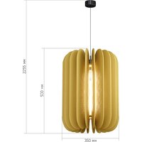 Подвесная люстра ST Luce SL3004.443.01 - Превью изображения №3 — Интернет-магазин Time-Shop