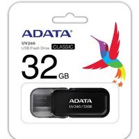 USB Flash ADATA UV240 32GB (черный) - Превью изображения №6 — Интернет-магазин Time-Shop