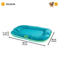 Лежак Ferplast Oscar 80 81095115 (голубой) - Превью изображения №2 — Интернет-магазин Time-Shop