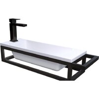 Grossman Тумба под умывальник Метрис 105003 (черный)