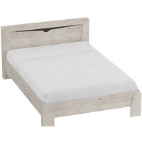 Мебельград Соренто 140x200 (дуб бонифаций/кофе структурный матовый)