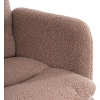 Офисное кресло TetChair Dover (хром/букле/коричневый) - Превью изображения №8 — Интернет-магазин Time-Shop