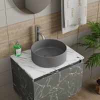 Умывальник D&K Matrix DT1391506 (графит) - Превью изображения №2 — Интернет-магазин Time-Shop