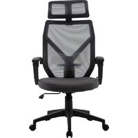 Офисное кресло CACTUS CS-MC414-GY (черный/серый) - Превью изображения №2 — Интернет-магазин Time-Shop