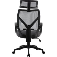 Офисное кресло CACTUS CS-MC414-GY (черный/серый) - Превью изображения №5 — Интернет-магазин Time-Shop