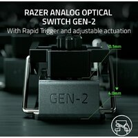 Клавиатура Razer Huntsman V3 Pro TKL (черный, нет кириллицы) - Превью изображения №2 — Интернет-магазин Time-Shop