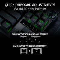 Клавиатура Razer Huntsman V3 Pro TKL (черный, нет кириллицы) - Превью изображения №4 — Интернет-магазин Time-Shop