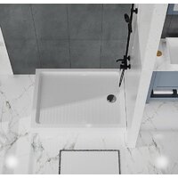 Душевой поддон BelBagno TRAY-BB-AH-120/100-15-W 120x100 - Превью изображения №5 — Интернет-магазин Time-Shop